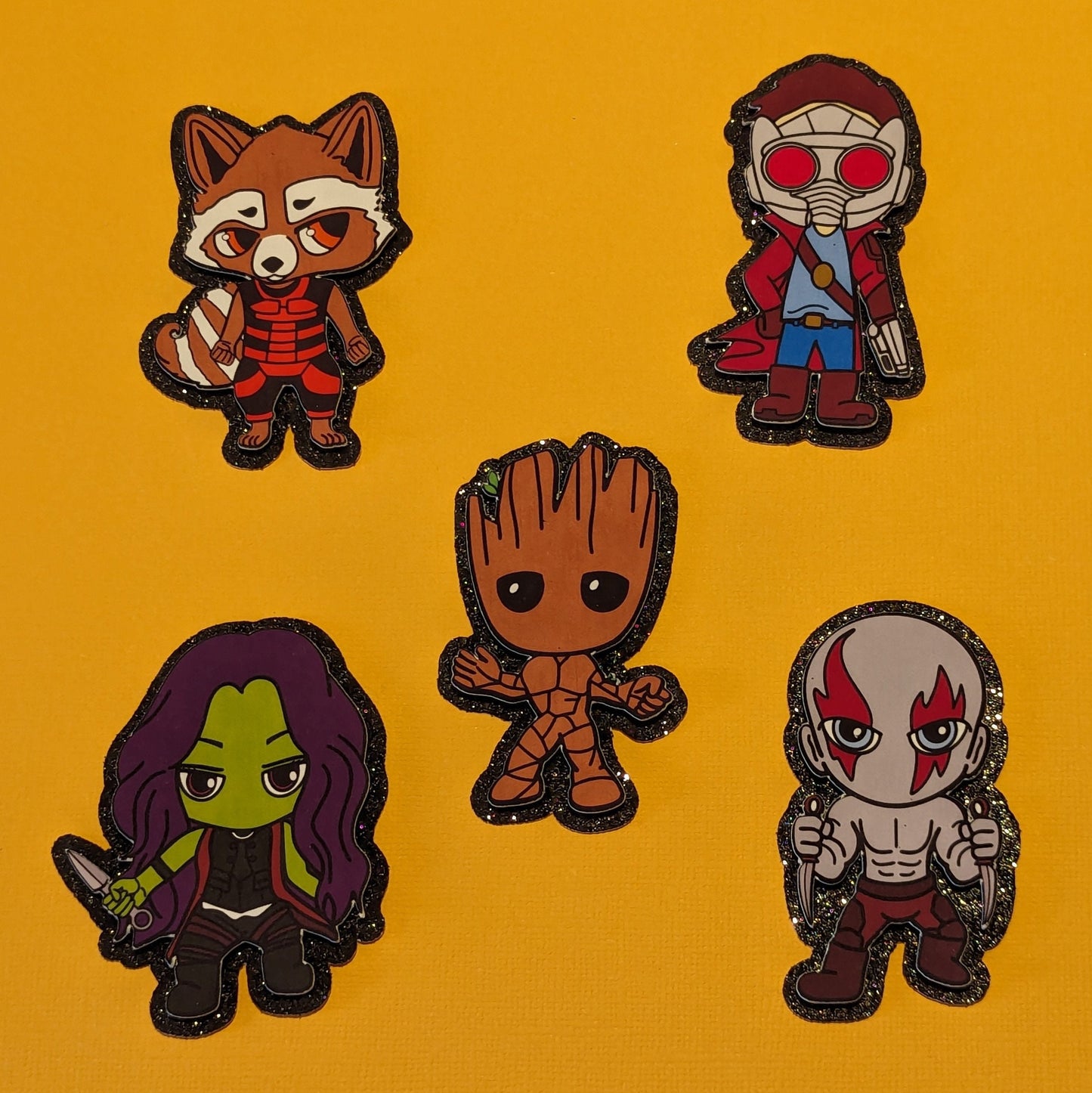 Personalised space superhero cake topper