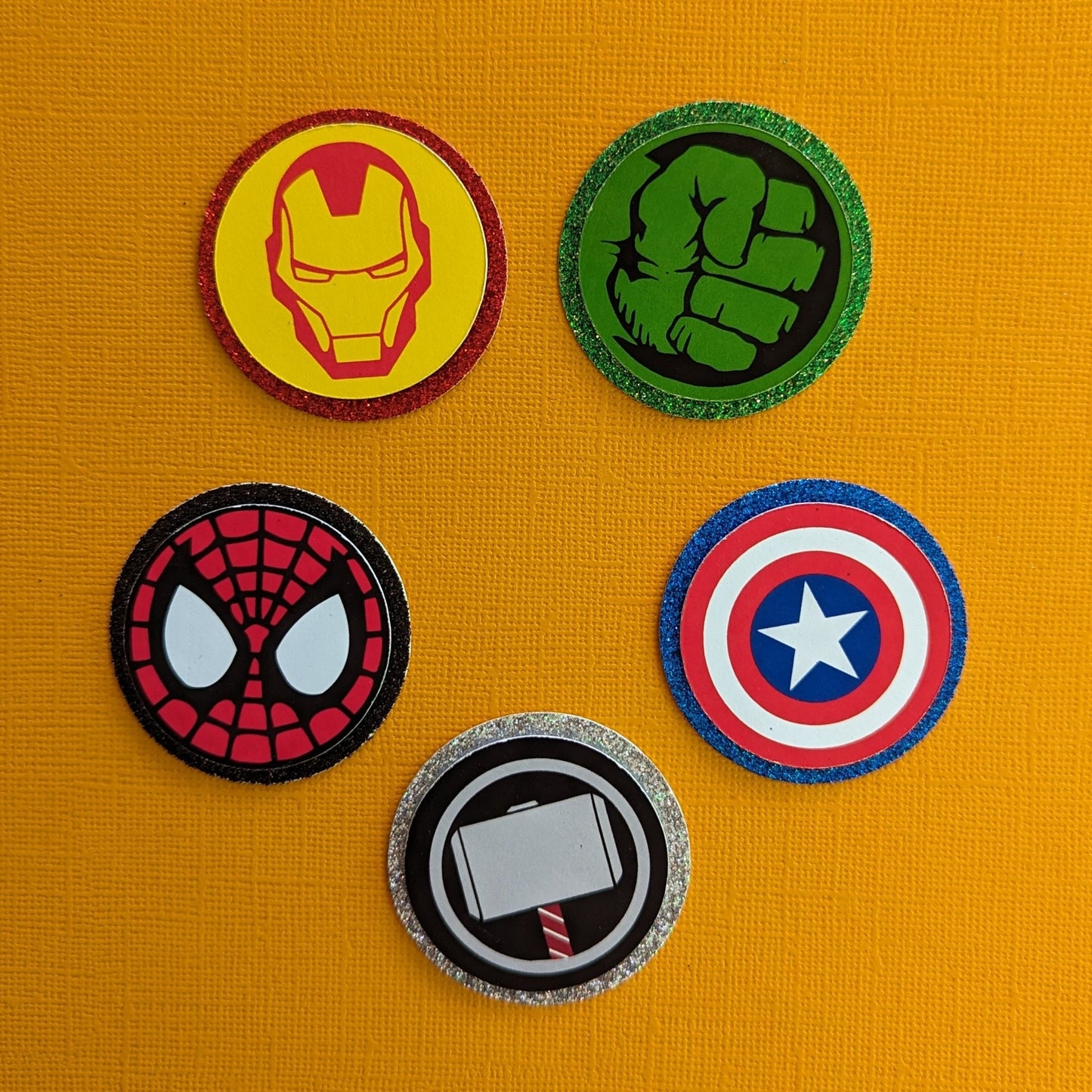 Personalised superhero cake topper