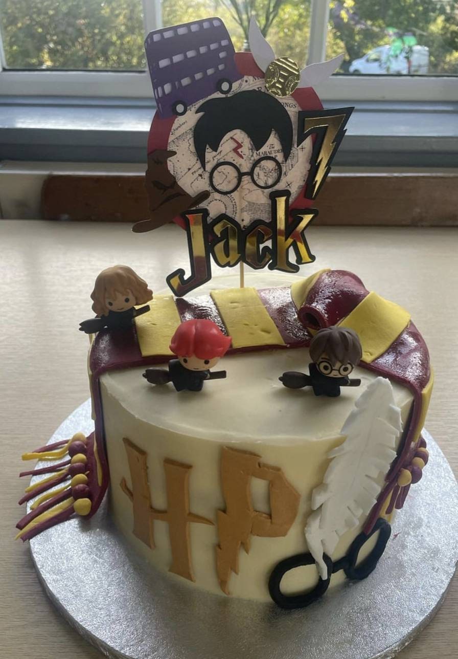 Personalised Wizard cake topper