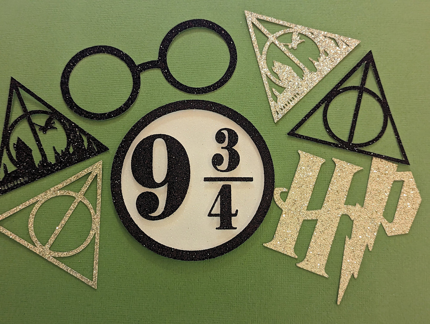 Personalised Wizard cake topper