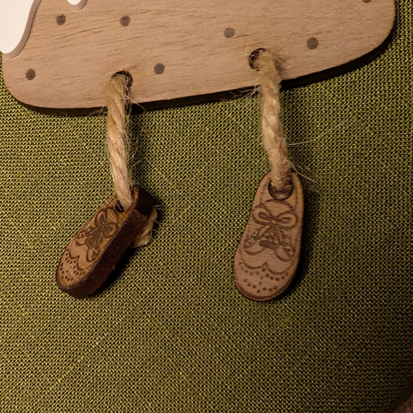 Stanley the Christmas pud hanging ornament