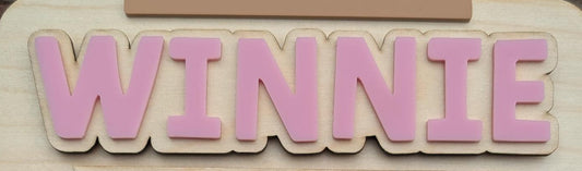 EXTRA NAME ONLY for Personalised first day / last day of school board sign