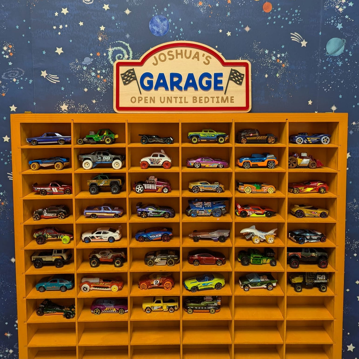 Garage playroom sign